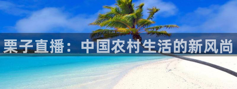 龙门直播：栗子直播：中国农村生活的新风尚