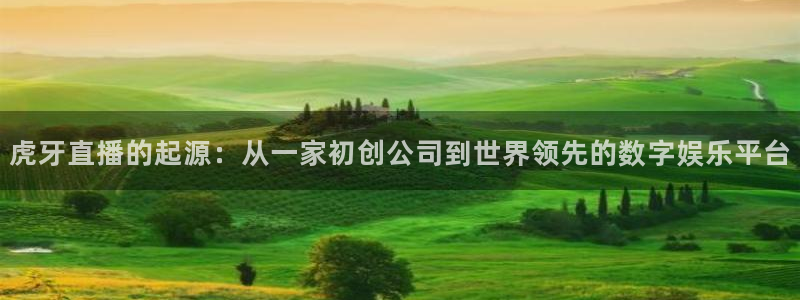 龙门体育频道在线直播：虎牙直播的起源：从一家初创公司到世界领先的数字娱乐平台