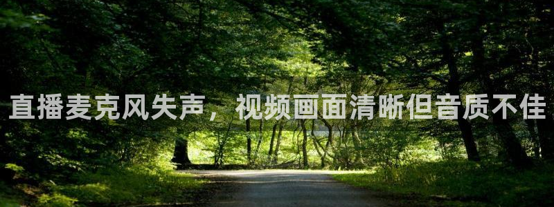 龙门体育在线直播：直播麦克风失声，视频画面清晰但音质不佳