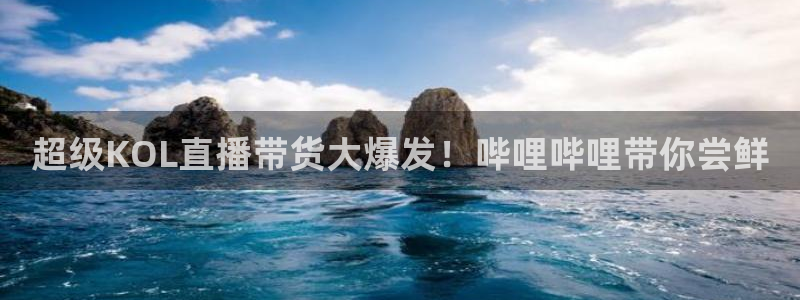 龙门体育直播：超级KOL直播带货大爆发！哔哩哔哩带你尝鲜